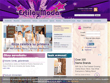 Tablet Screenshot of estiloymoda.com